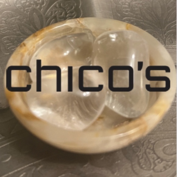 Chicos The Ultimate Tee Open Front Teal Shirt - Picture 3 of 4